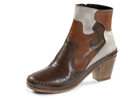 Gemini, modische Damen-Stiefeletten, Winterschuhe, Weite G, mit Reißverschluss