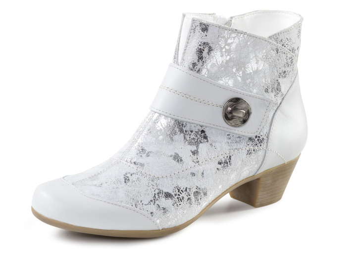 Stiefel & Stiefeletten - Stiefeletten, in Größe 036 bis 042, in Farbe EISGRAU-SILBER Ansicht 1