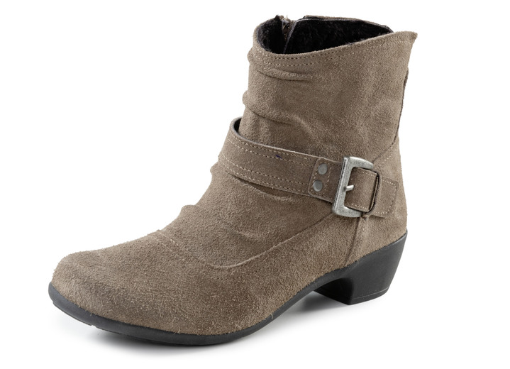 Stiefel & Stiefeletten - Stiefeletten, in Größe 036 bis 042, in Farbe TAUPE Ansicht 1