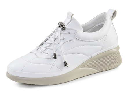 Gemini sneakers met decoratieve stiksels