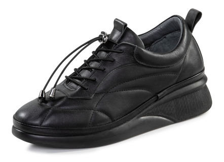 Gemini sneakers met decoratieve stiksels