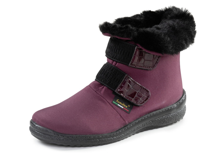 Stiefel & Stiefeletten - Stiefeletten, in Größe 036 bis 042, in Farbe BORDEAUX Ansicht 1
