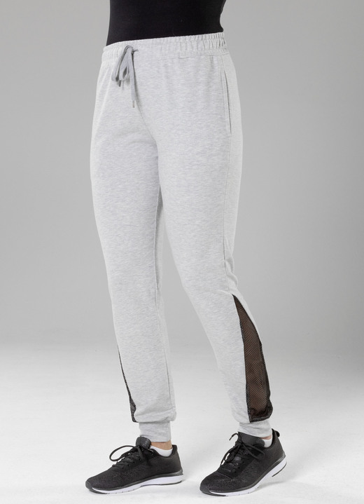 Freizeithosen - Freizeithose Freizeithosen - Freizeithose, in Größe 3XL (52/54) bis XXL (48/50), in Farbe SILBERGRAU MELIERT