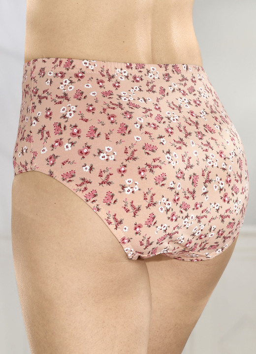 Slips - Viererpack Slips, in Größe 038 bis 056, in Farbe APRICOT-KORALLE-BUNT Ansicht 1