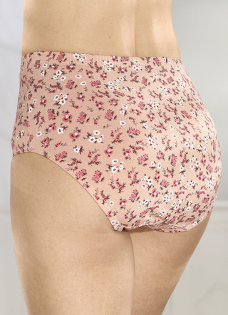 Set van vier slips met elastische band