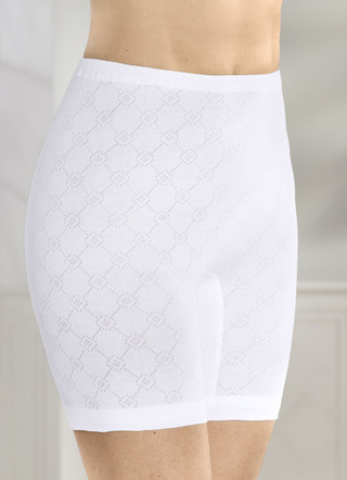 Set van vier slipjes met een jacquardmotief