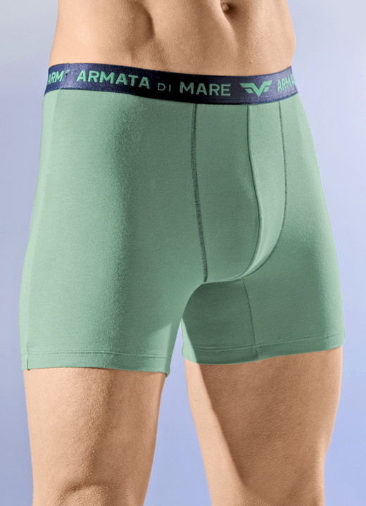 Pants & Boxershorts - Viererpack Pants, in Größe 005 bis 011, in Farbe 2X GRÜN, 2X MARINE Ansicht 1