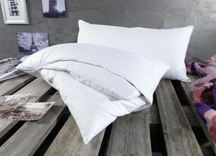 Dekbedden e.d. - In hoogte verstelbaar kussen Body Perfect Vario Flex.x. van Häussling, in Farbe WEISS Ansicht 1