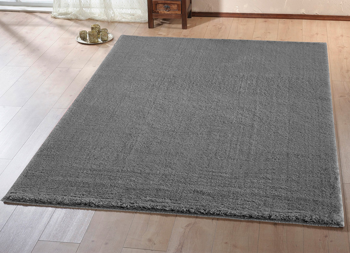 Modern - Bruggen en tapijten met antisliplaag, in Größe 103 (brug, 80x 80 cm) bis 315 (bedframe 2x 60x110 + 1x 80x200 cm ), in Farbe ANTHRAZIT Ansicht 1