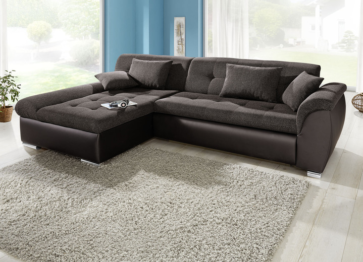 Polsterecken - Polsterecke mit Funktion, in Farbe BRAUN-BRAUN Ansicht 1