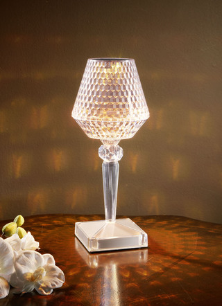 LED-Kristall-Tischleuchte