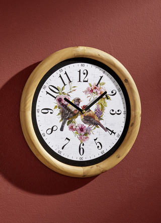 Wanduhr „Vögel“
