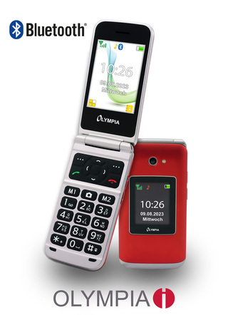 Olympia VITUS 4G klaptelefoon met grote knoppen
