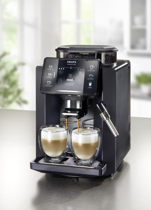 - Krups volautomatische koffiemachine, in Farbe SCHWARZ