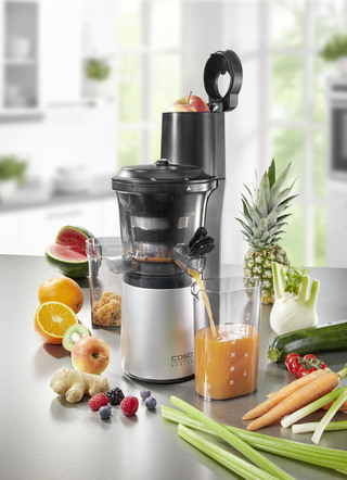Slowjuicer voor tot 30% hogere sapopbrengst