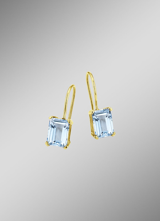 Ohrschmuck - Ohrhaken Gold 375/-, in Farbe  Ansicht 1