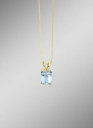 Anhänger m. K. Gold 375/-