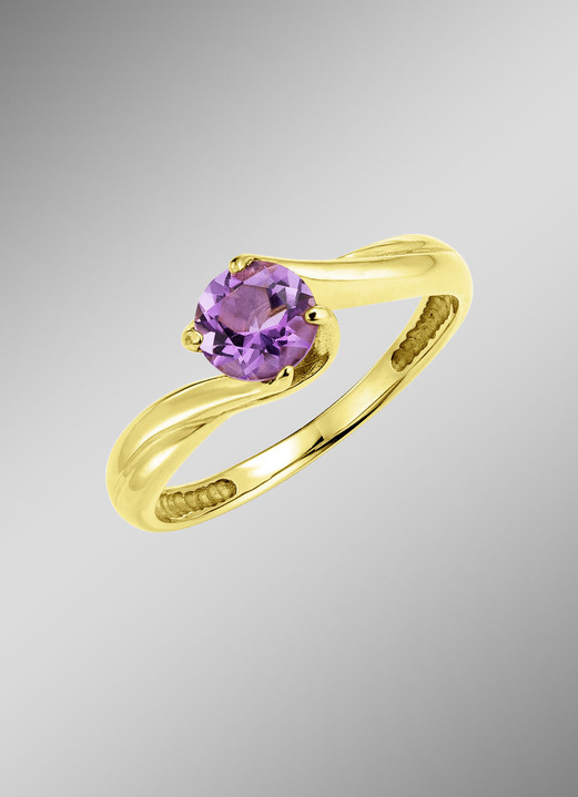 Ringe - Damenring Gold 375/-, in Größe 160 bis 220, in Farbe  Ansicht 1