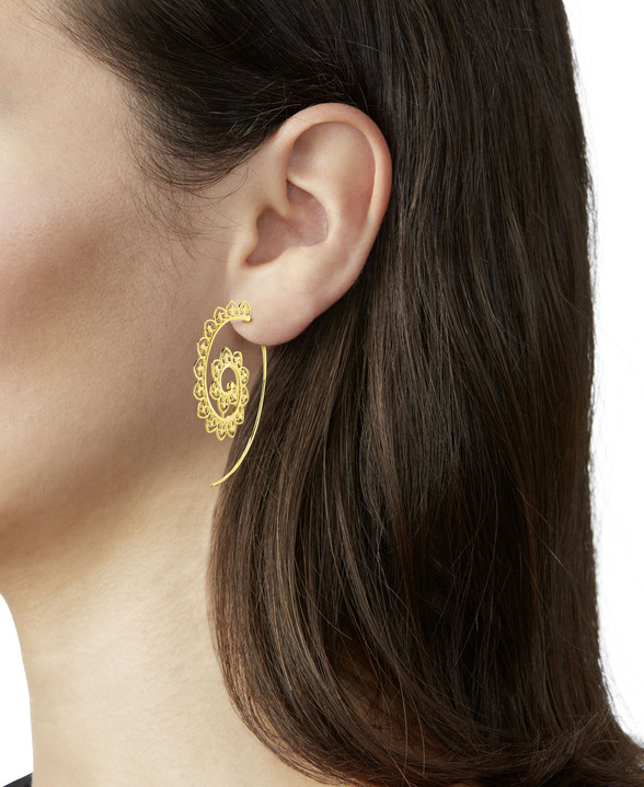 Ohrschmuck - Ohrringe Gold 585/-, in Farbe  Ansicht 1