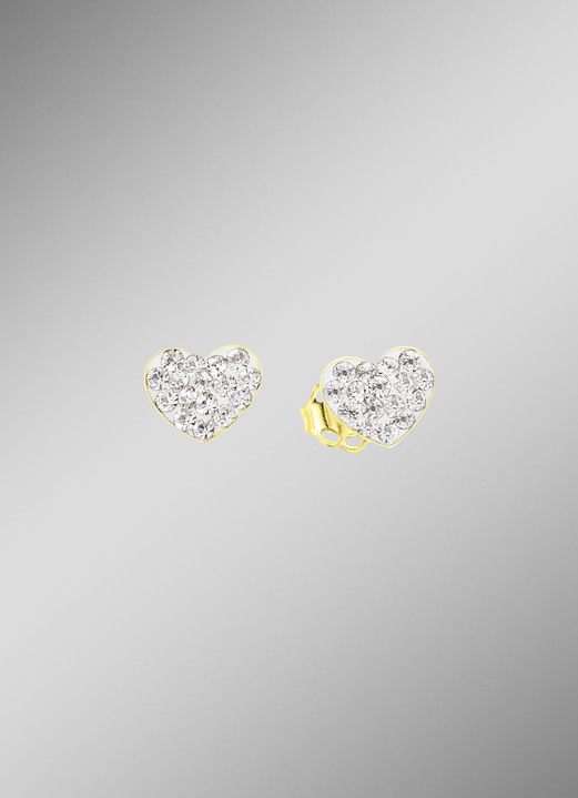 Ohrschmuck - Ohrstecker Gold 375/-, in Farbe  Ansicht 1