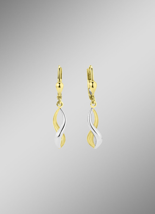 Ohrschmuck - Ohrringe Gold 585/-, in Farbe  Ansicht 1