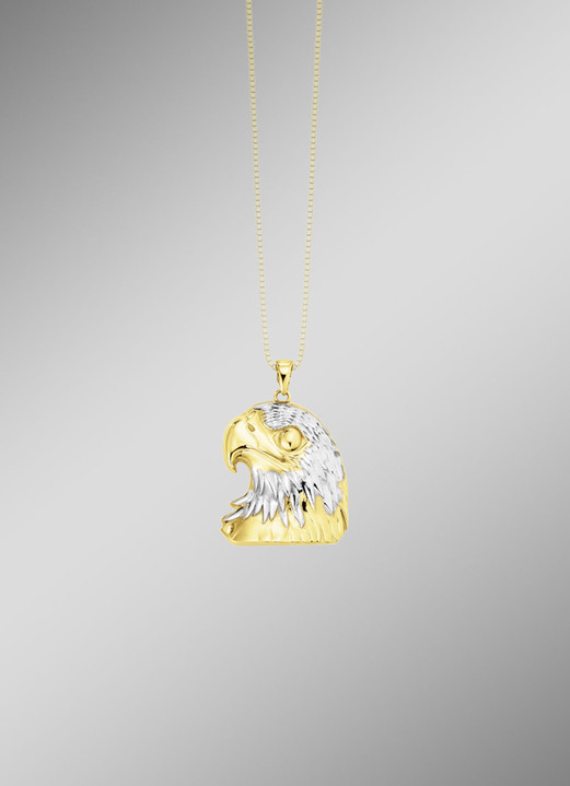 Anhänger - Anhänger o. K. Gold 375/-, in Farbe  Ansicht 1