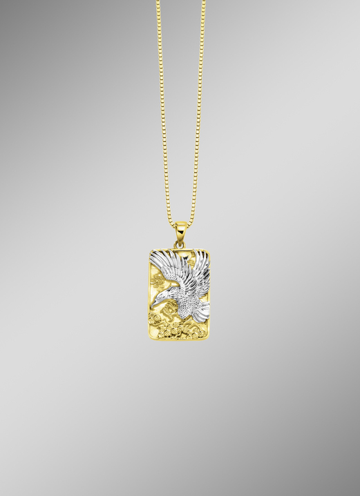 Anhänger - Anhänger o. K.e Gold 375/-, in Farbe  Ansicht 1
