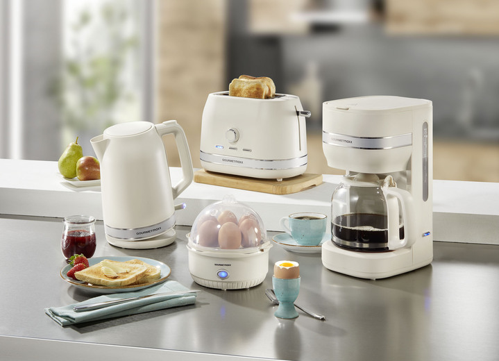 Küchengeräte-Serien - Kaffeemaschine, in Farbe CREME, in Ausführung Eierkocher Ansicht 1
