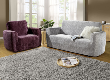Elegante en duurzame stretchhoezen in fluwelen look