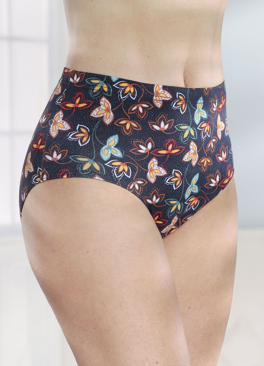 Slips - Viererpack Slips, in Größe 038 bis 056, in Farbe MARINE-BUNT Ansicht 1