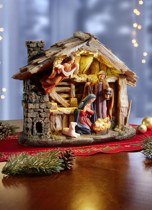 - kerststal, in Farbe KLEURRIJK