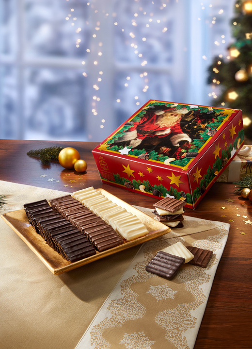 Weihnachtsleckereien - Waffelblättchen 3x 175g (VM, ZB, weiß), in Farbe ROT Ansicht 1