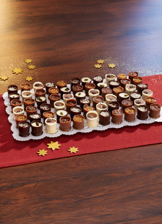 Weihnachtsleckereien - Chef´s Collection, 200g  (Marc de Champagne,  Haselnuss, Pistazie, Mokka und Karamell)