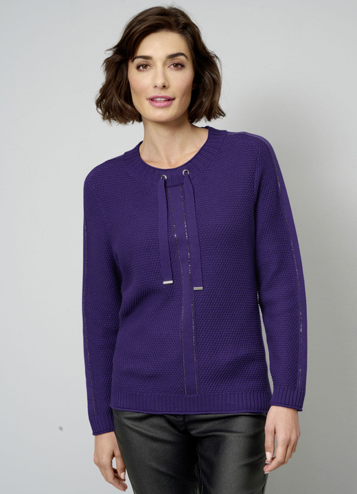 - Pullover, in Größe 038 bis 052, in Farbe LILA Ansicht 1