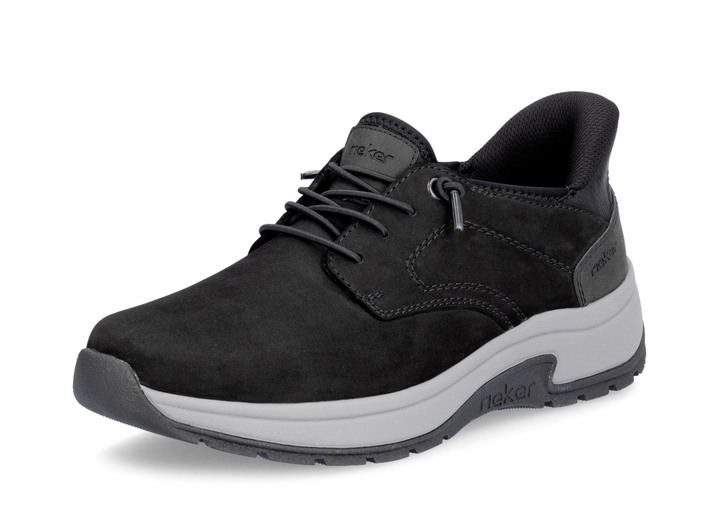 Rieker - Rieker sneakers met verstevigde achterkap voor eenvoudig aantrekken, in Größe 040 bis 047, in Farbe SCHWARZ Ansicht 1