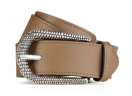 Leren riem