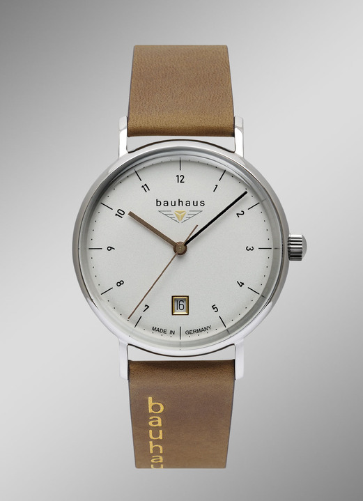 Kwartshorloges - Bauhaus quartz dameshorloge, in Farbe  Ansicht 1