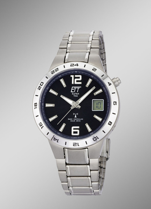 Funkuhren/Solaruhren - Funk-Solar-Herrenuhr, in Farbe  Ansicht 1