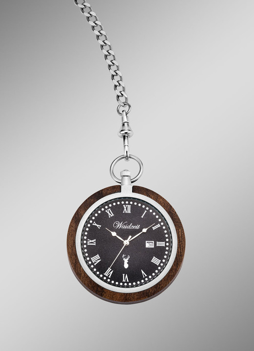 Quartzuhren - Quartz-Taschenuhr, in Farbe  Ansicht 1