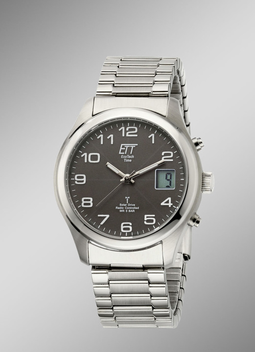 Sieraden & horloges - ETT radiogestuurd herenhorloge op zonne-energie, in Farbe  Ansicht 1