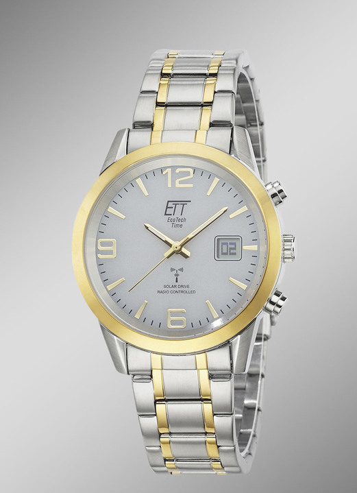 Funkuhren/Solaruhren - Funk-Solar-Herrenuhr, in Farbe  Ansicht 1
