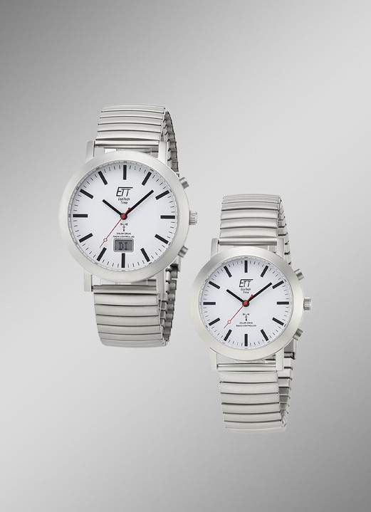 Funkuhren/Solaruhren - Funk-Solar-Herrenuhr, in Farbe , in Ausführung Herrenuhr Ansicht 1