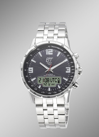 Sportief radiogestuurd zonnehorloge voor heren