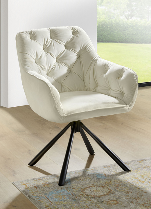 Stühle & Sitzbänke - Stuhl, 2er Set, in Farbe BEIGE Ansicht 1