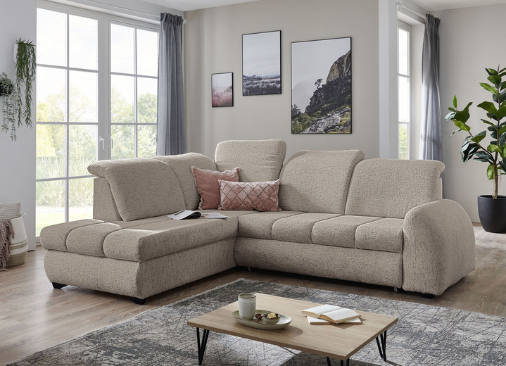 Polsterecken - Polsterecke mit Funktion, in Farbe BEIGE Ansicht 1