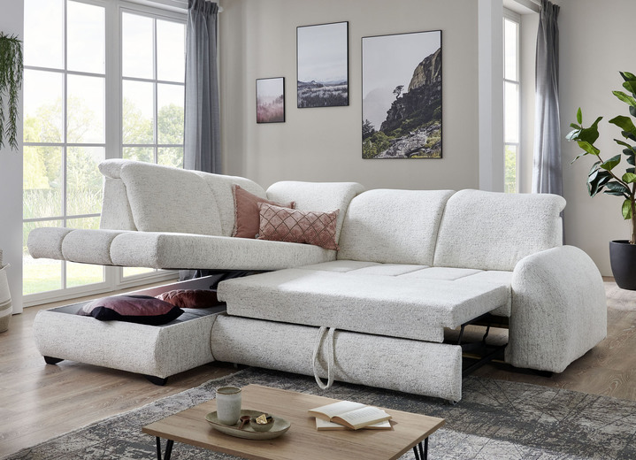Polsterecken - Polsterecke mit Funktion, in Farbe CREME Ansicht 1