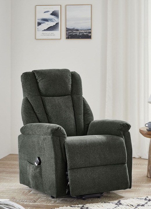 TV-Sessel / Relax-Sessel - TV-Sessel, MT und ASH, in Farbe GRÜN Ansicht 1