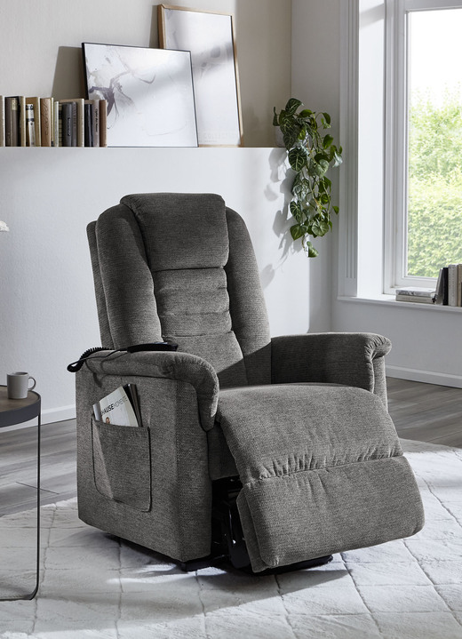 TV-Sessel / Relax-Sessel - TV-Sessel, MT und ASH, in Farbe ANTHRAZIT Ansicht 1