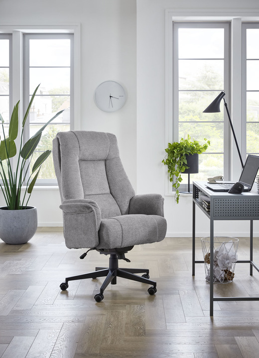 Chefsessel / Bürostuhl - Chefsessel, in Farbe GRAU Ansicht 1