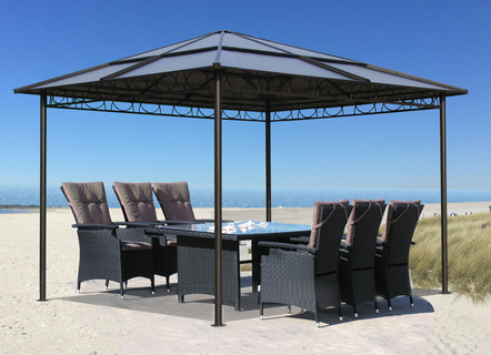 Stijlvol hardtop paviljoen